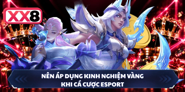 Nên áp dụng kinh nghiệm vàng khi cá cược esport